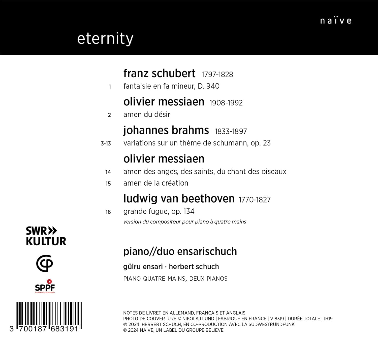 Eternity | Herbert Schuch, Gulru Ensari