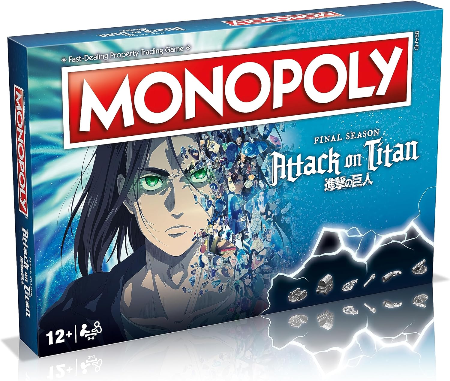 Joc - Monopoly - Attack on Titan: The Final Season (EN) | Winning Moves - 6