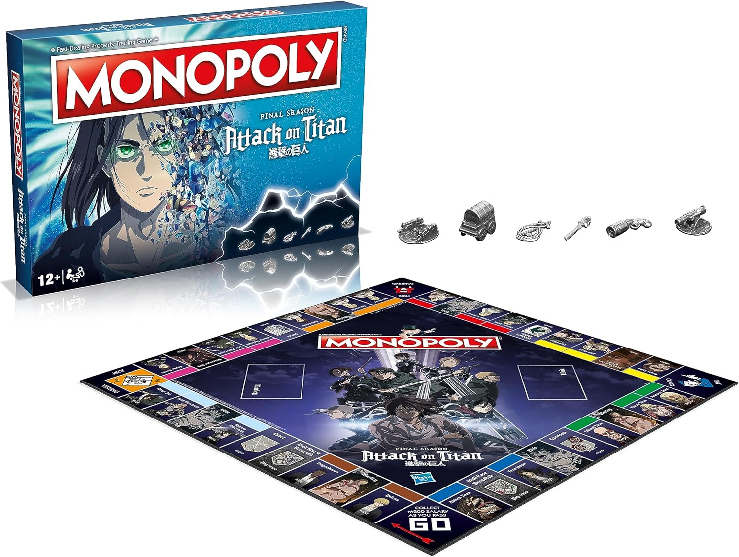 Joc - Monopoly - Attack on Titan: The Final Season (EN) | Winning Moves - 3