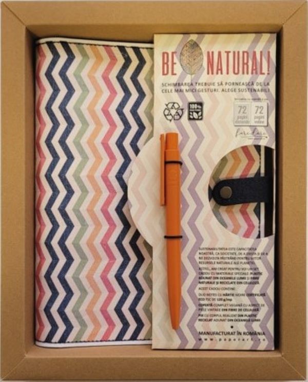 Set agenda cu pix - Be Natural! | Paper Art