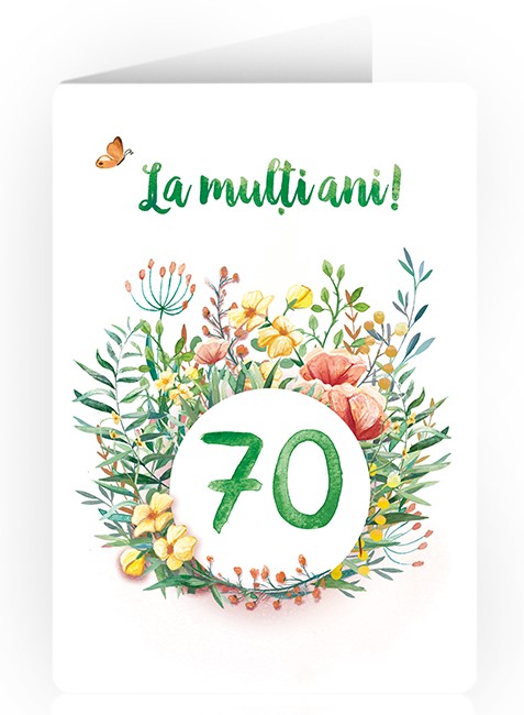 Felicitare - La multi ani! - 70