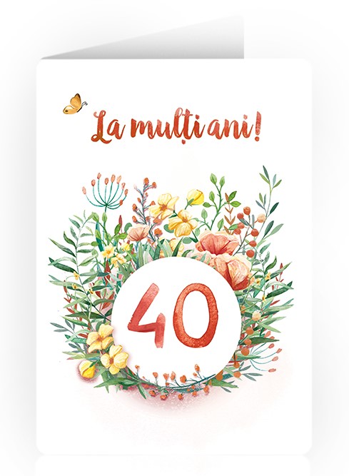 Felicitare - La multi ani! - 40