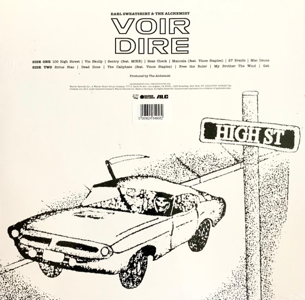 Voir Dire - Silver Vinyl | Earl Sweatshirt, The Alchemist