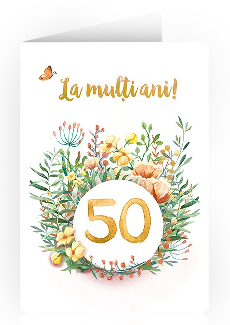 Felicitare - La multi ani! - 50