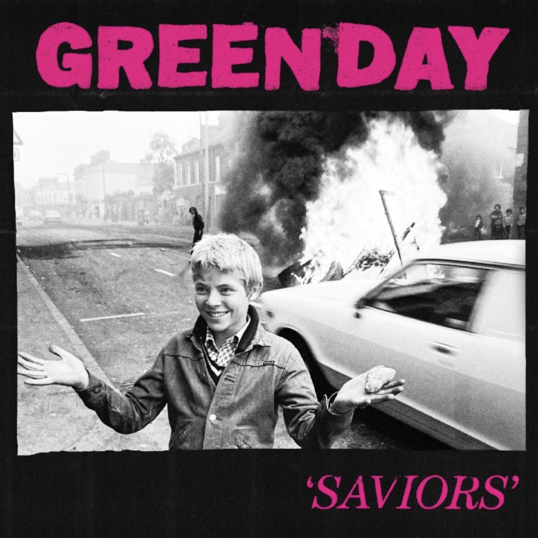 Saviors (Pink/Black Marbled Vinyl) | Green Day - 1 | YEO