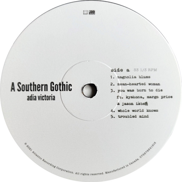 A Southern Gothic - Vinyl | Adia Victoria - 1 | YEO