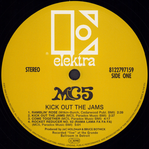 Kick Out The Jams - Vinyl | MC5 - 1 | YEO