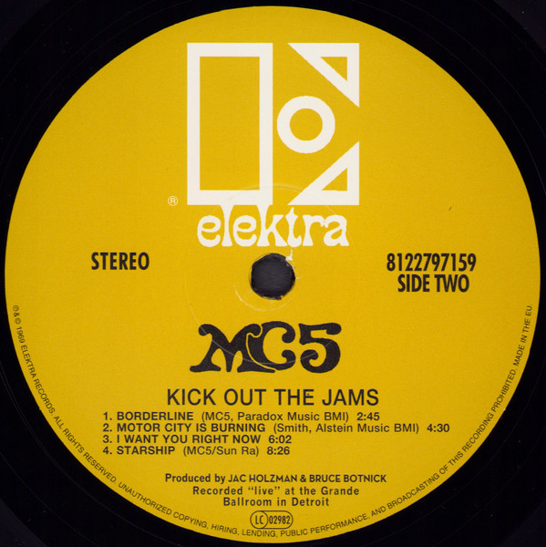 Kick Out The Jams - Vinyl | MC5 - 2 | YEO