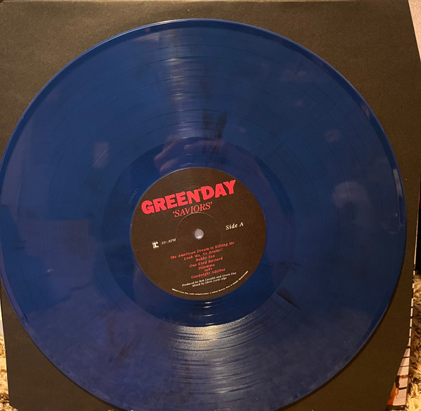 Saviors (Limited Edition, Blue Jay Opaque Marble) - Vinyl | Green Day - 1 | YEO