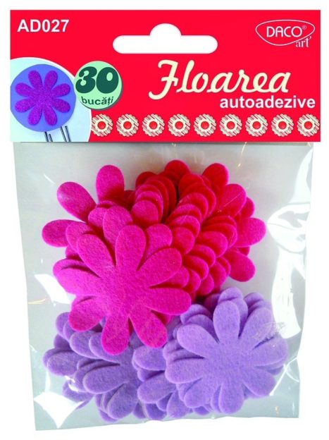 Accesorii craft - Flori autoadezive | Daco