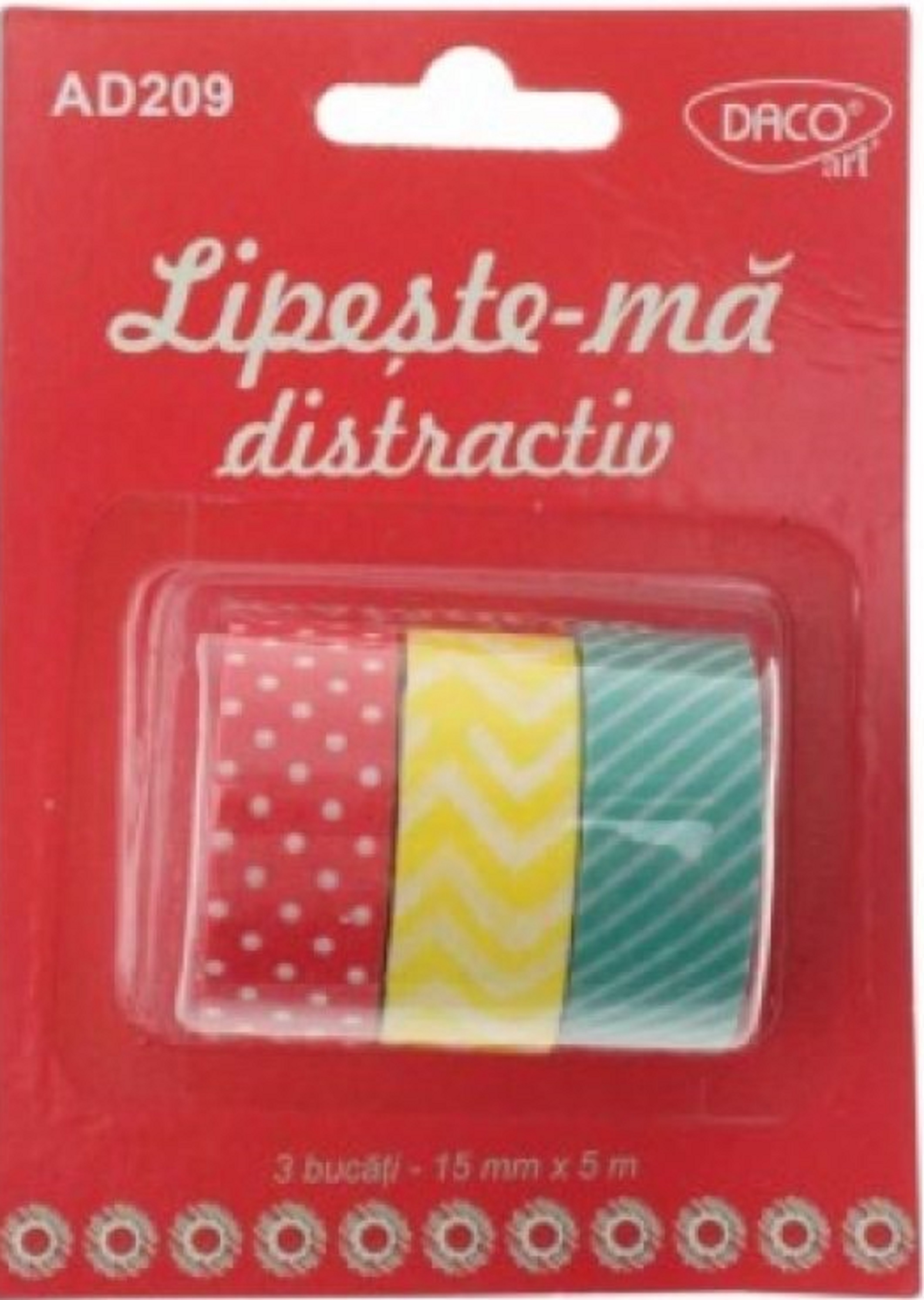 Accesorii craft - Banda adeziva - Lipeste-ma distractiv | Daco