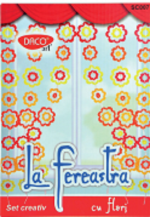 Set creativ - Geam flori | Daco