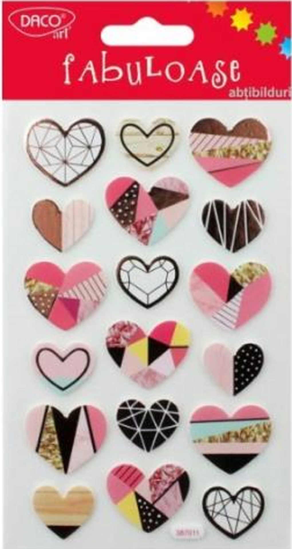 Set stickere - Inimi fabuloase | Daco