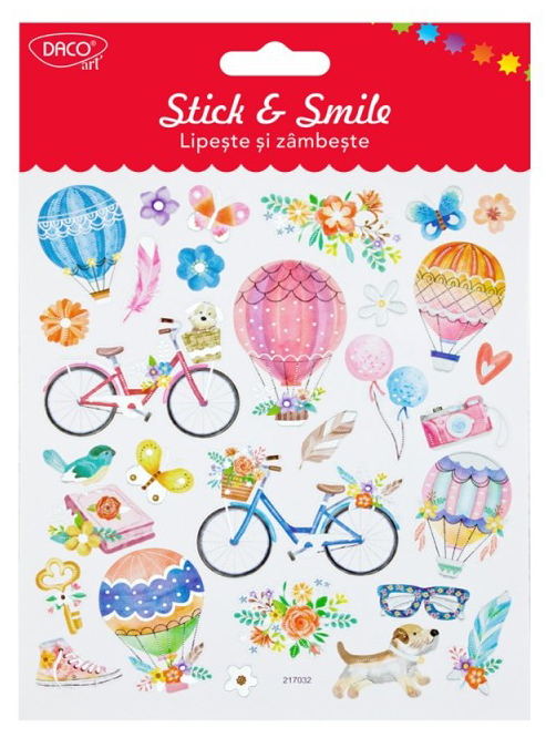 Stickere - Stick and Smile - Biciclete | Daco