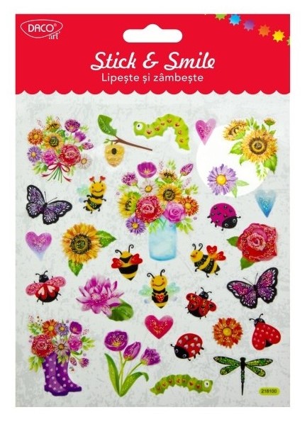 Stickere - Stick and Smile - Gradina cu flori | Daco