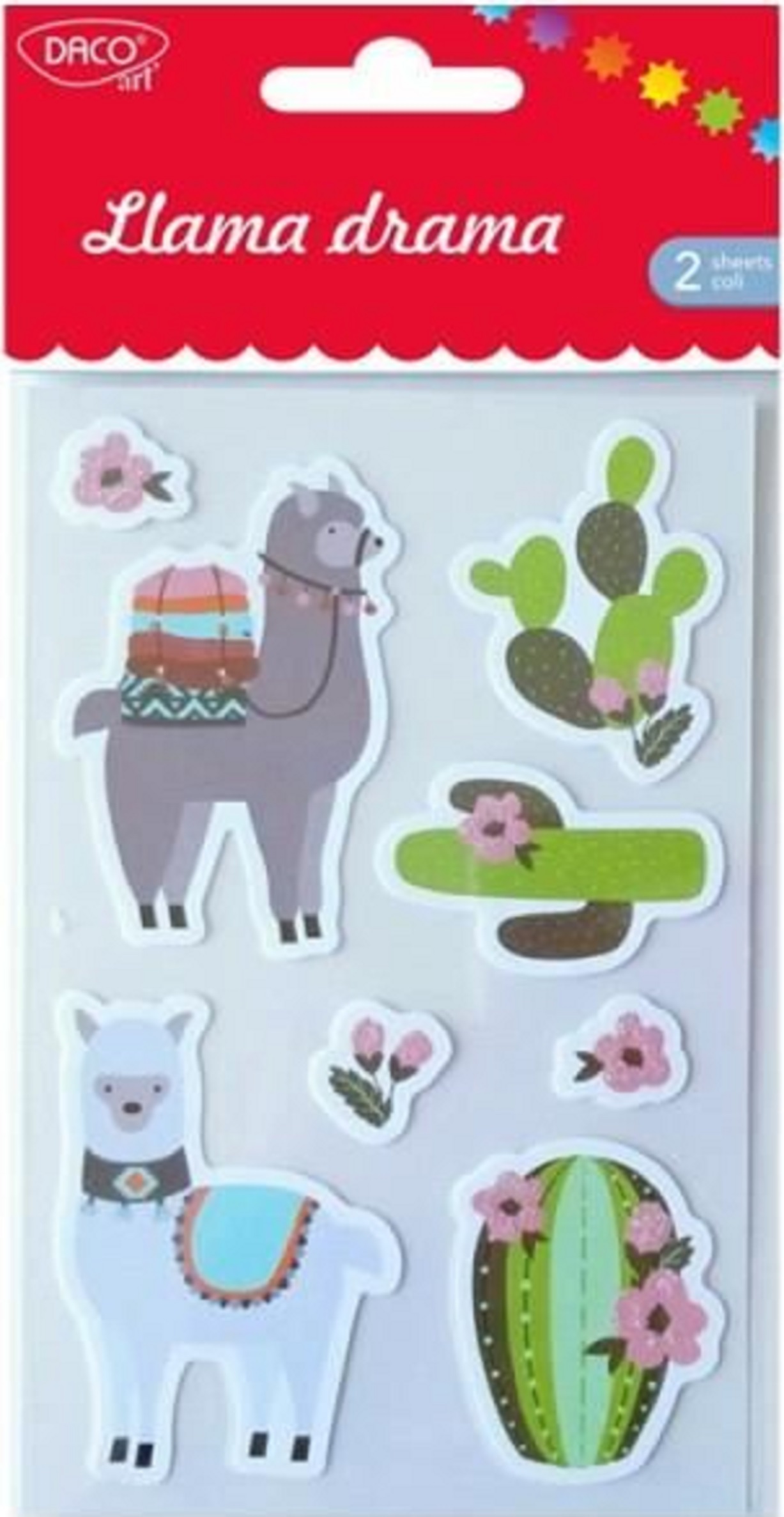 Set stickers - Llama Drama | Daco