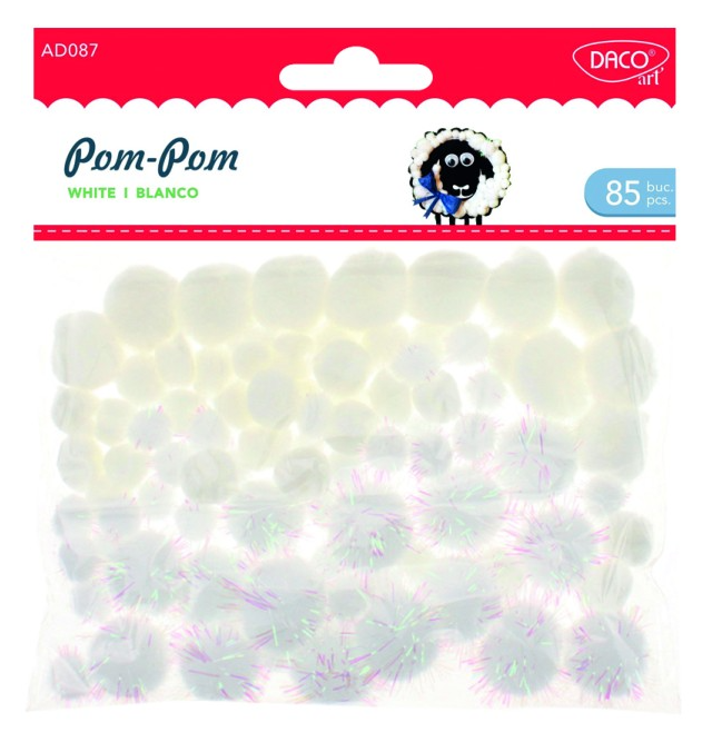 Accesorii craft - Pom-pom | Daco