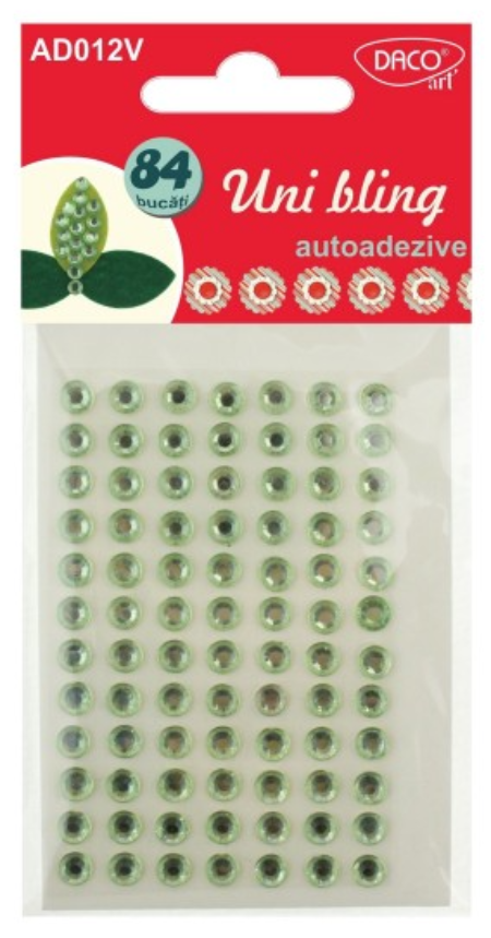 Accesorii craft - Uni bling - Verde | Daco