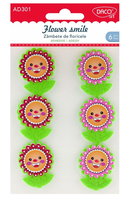 Accesorii craft - Zambete de floricele | Daco