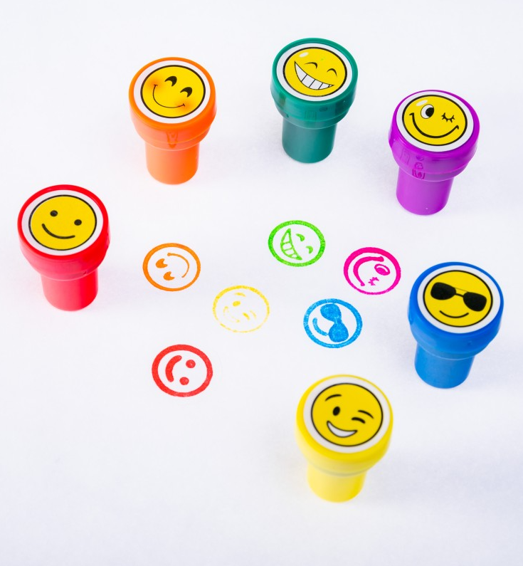 Set stampile tusate - Emoji | Daco