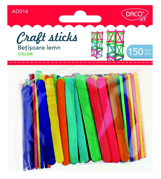 Accesorii craft - Betisoare lemn | Daco