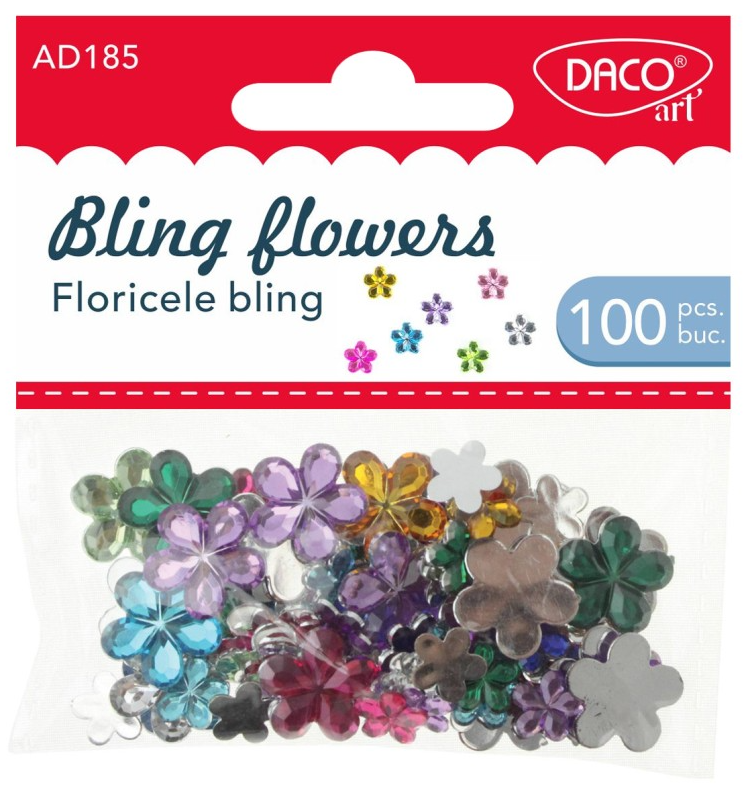 Accesorii craft - Floricele bling | Daco