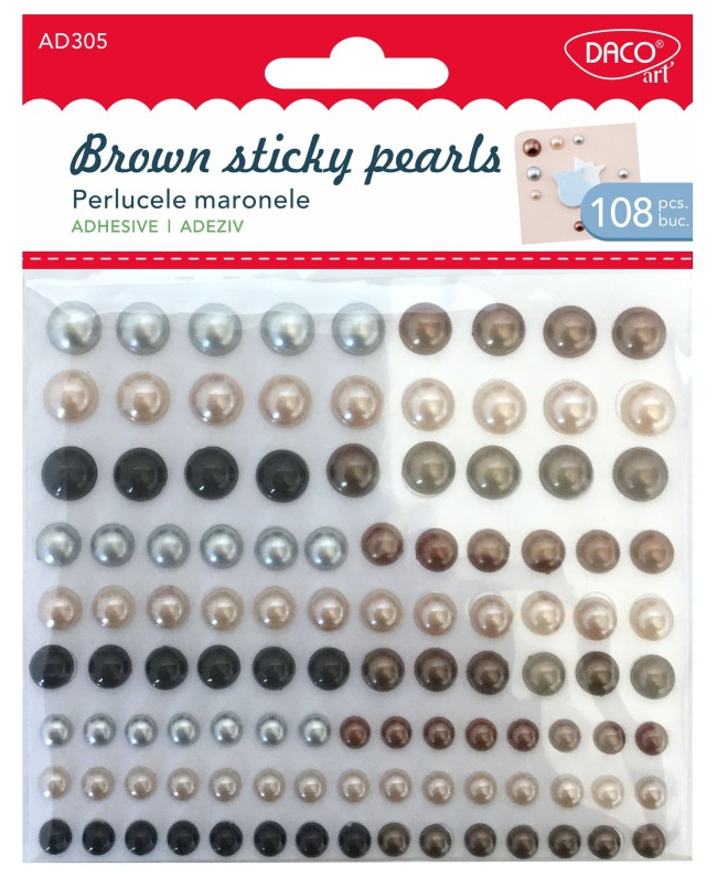 Accesorii craft - Perlucele maronele | Daco