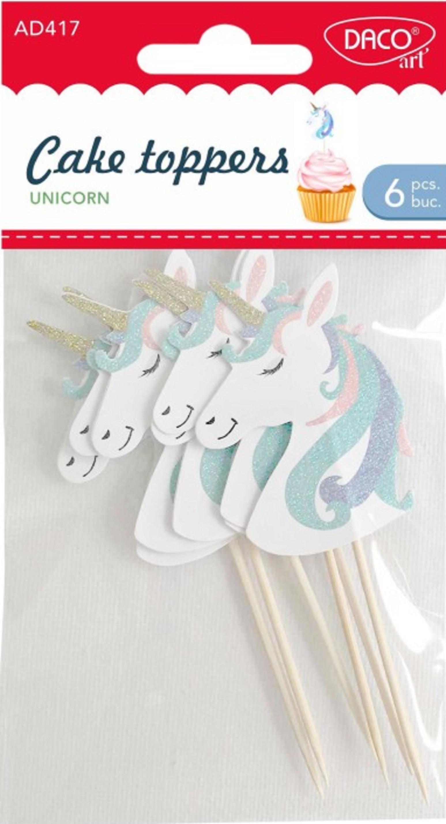 Accesorii craft - Cake Toppers - Unicorn | Daco