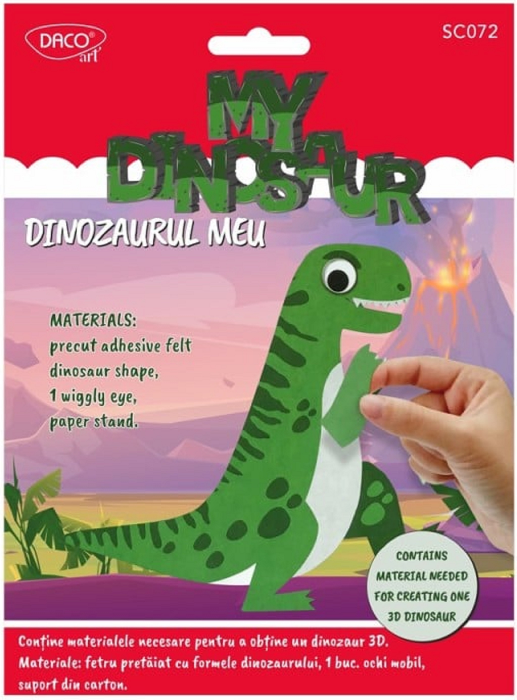 Set creativ - Dinozaurul Meu | Daco