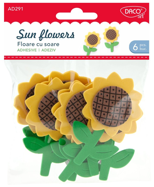 Accesorii craft - Floare cu soare | Daco