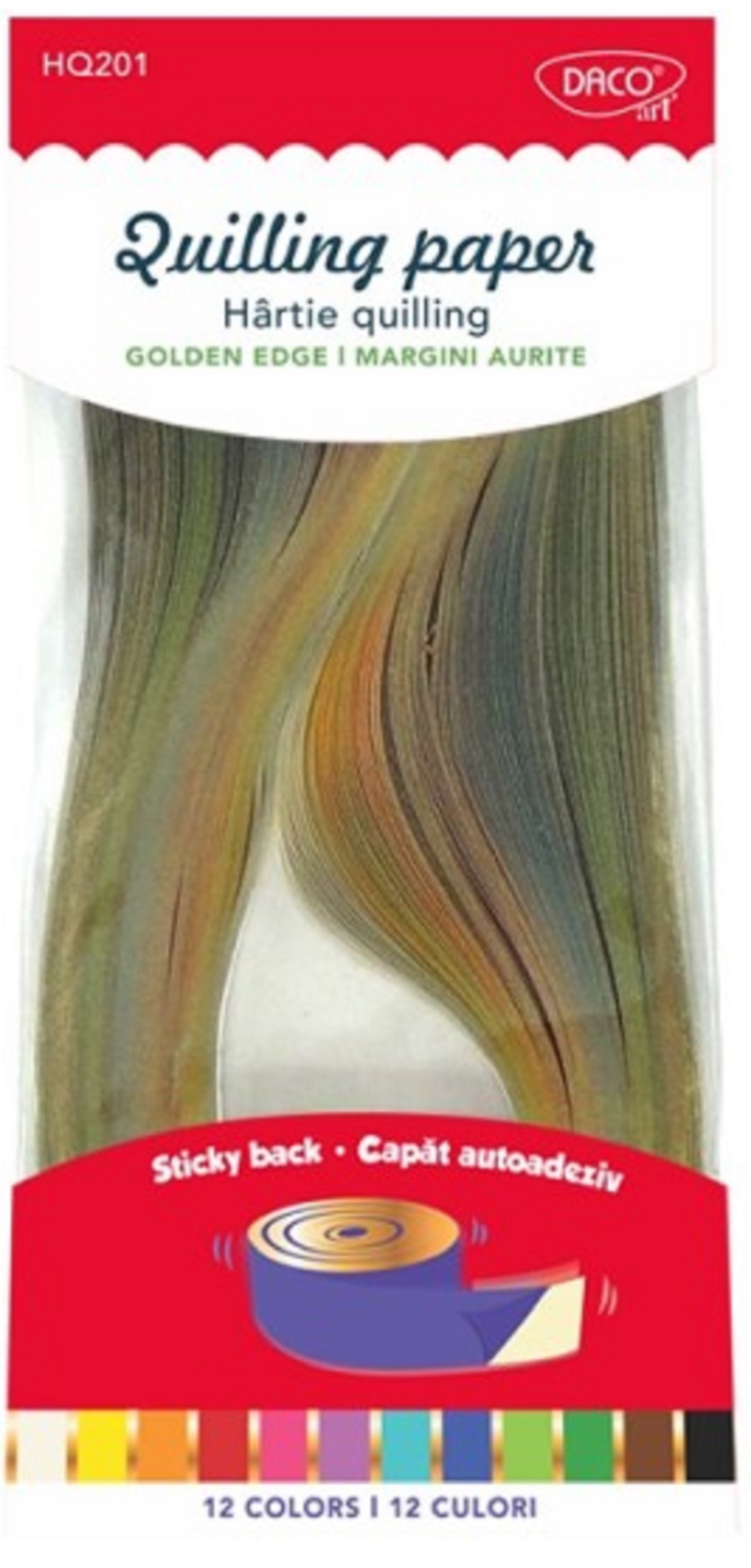 Hartie Quilling - Multicolor | Daco