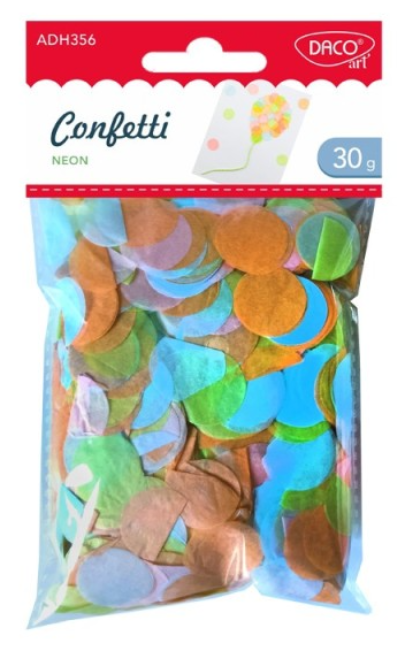 Accesorii craft - Confetti neon | Daco