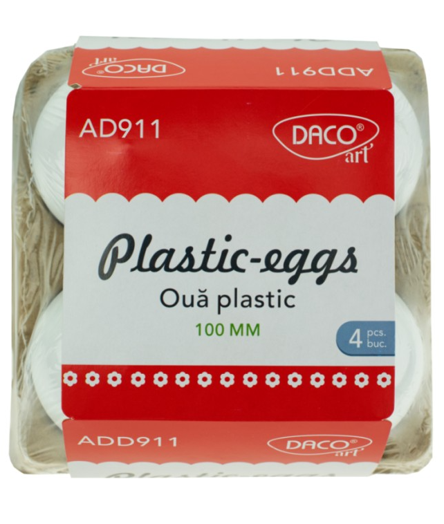 Accesorii craft - Oua plastic | Daco - 1 | YEO