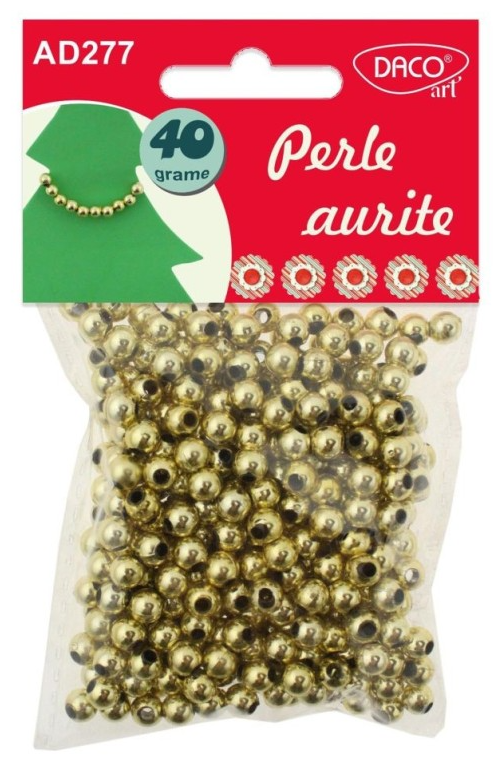 Accesorii craft - Perle aurite | Daco