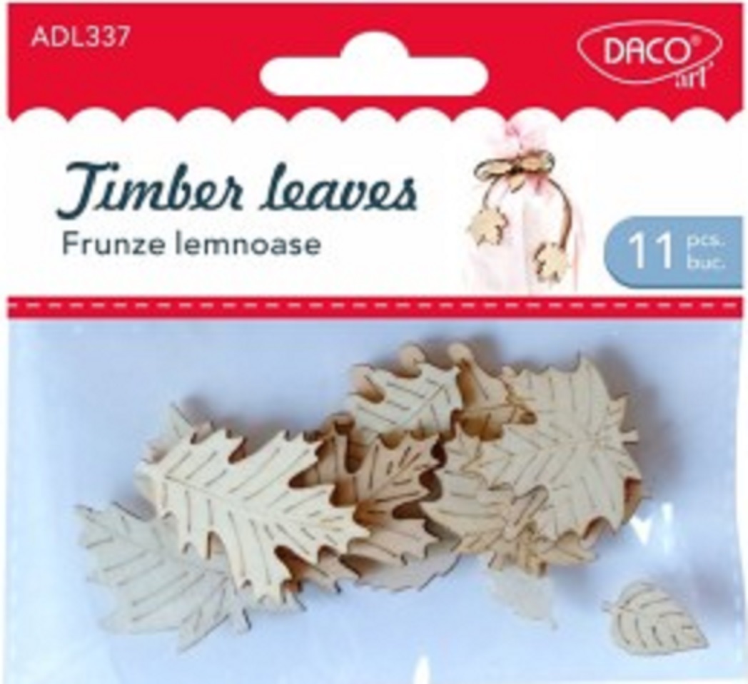 Accesorii craft - Frunze lemnoase | Daco