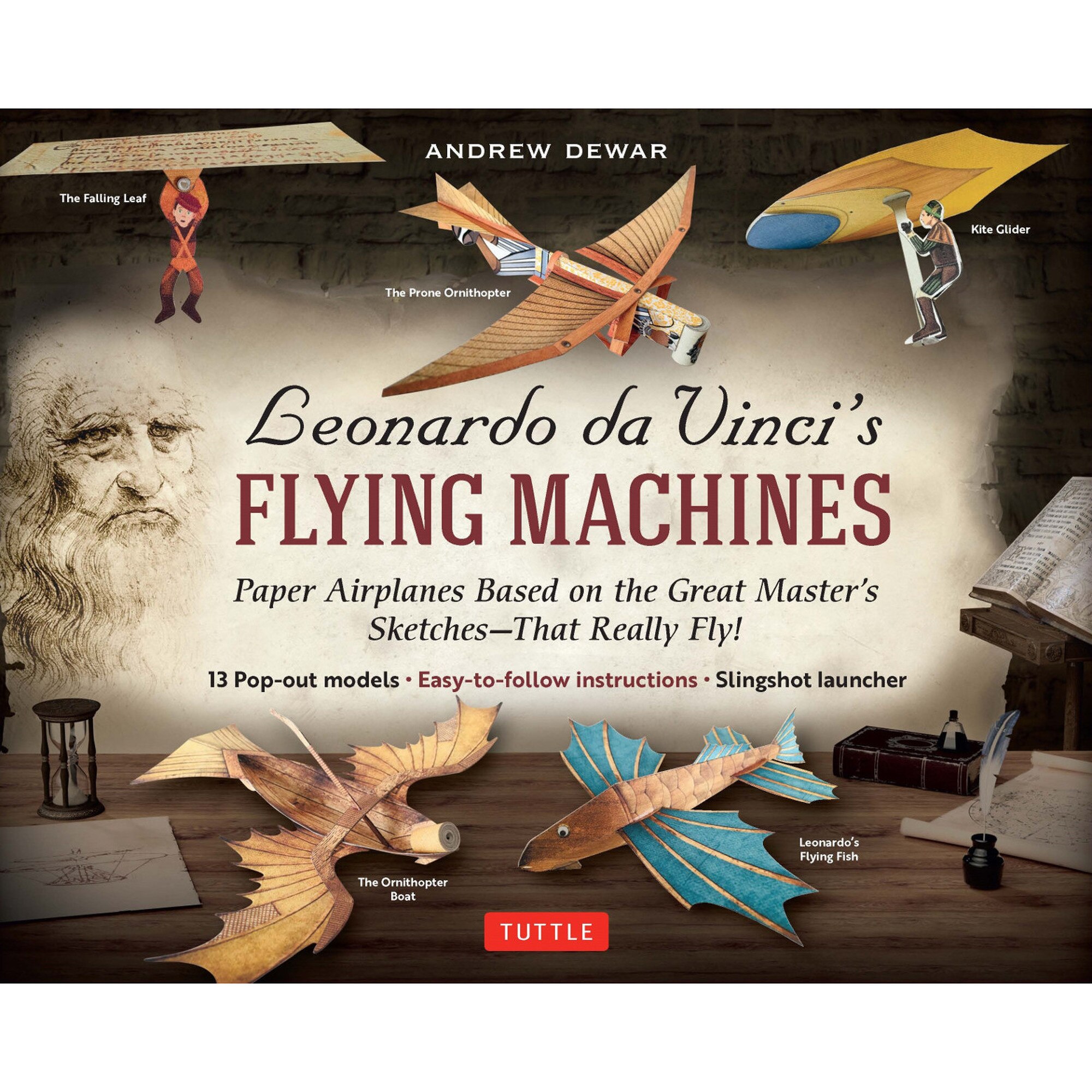 Leonardo da Vinci\'s Flying Machines Kit | Andrew Dewar