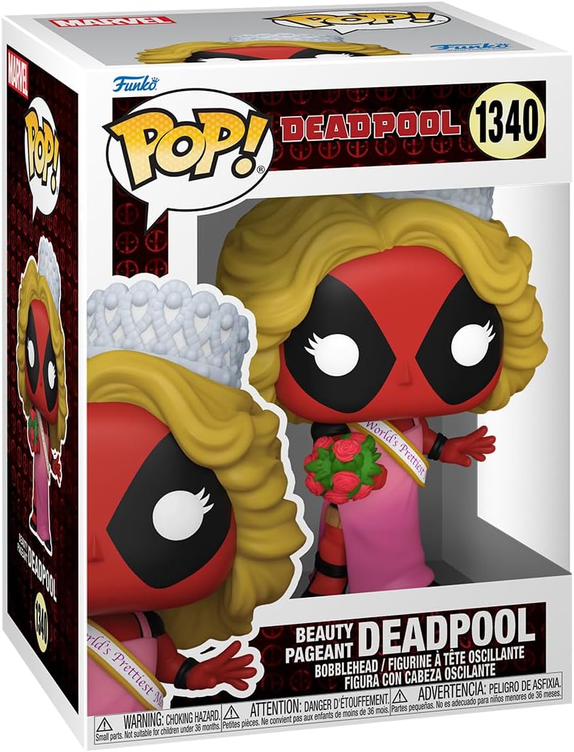 Figurina - Pop! Deadpool - Beauty Pageant Deadpool | Funko - 1 | YEO