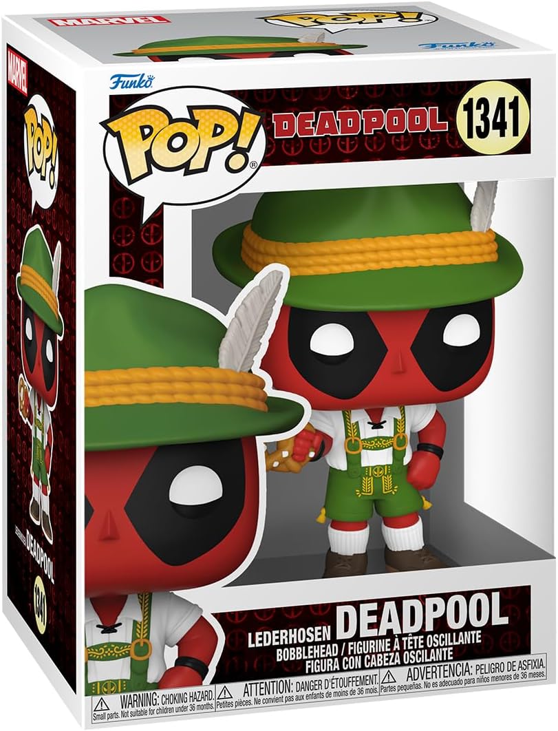 Figurina - Pop! Deadpool - Lederhosen Deadpool | Funko - 1 | YEO