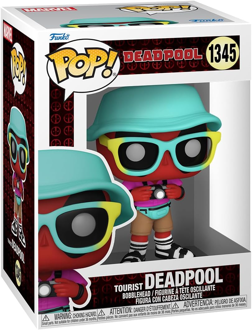 Figurina - Pop! Deadpool - Tourist Deadpool | Funko - 1 | YEO