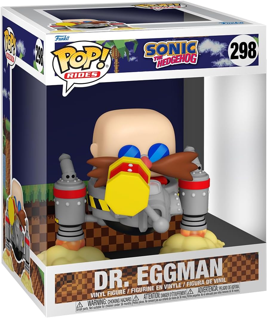 Figurina - Pop! Sonic the Hedgehog: Dr. Eggman | Funko - 1 | YEO