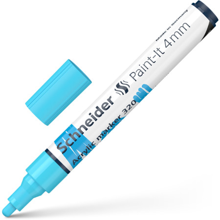 Marker acrilic - Paint-It - Albastru pastel | Schneider - 2 | YEO