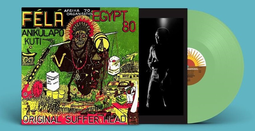 Original Suffer Head (Limited Edition) - Light Green Vinyl | Fela Anikulapo Kuti, Egypt 80