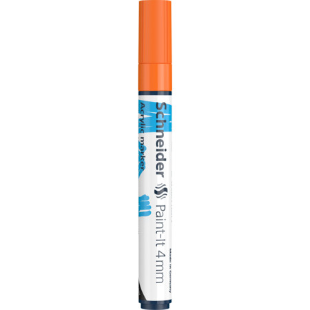 Marker acrilic - Paint-It - Portocaliu | Schneider - 1 | YEO