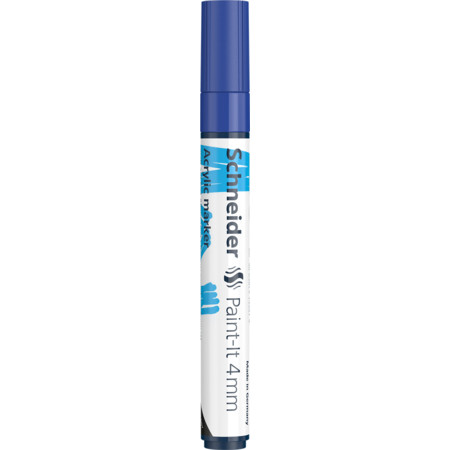 Marker acrilic - Paint -It - Albastru | Schneider