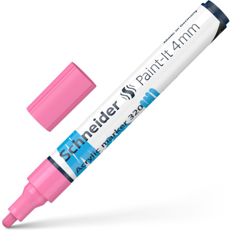 Marker acrilic - Paint-It - Roz pastel | Schneider - 3 | YEO