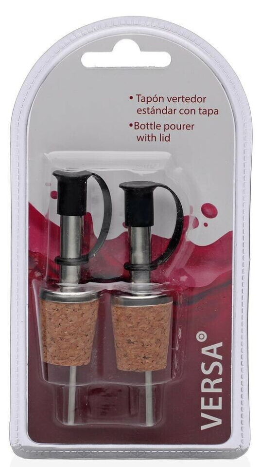 Set 2 dopuri cu picurator - Bottle Pourer With Lid