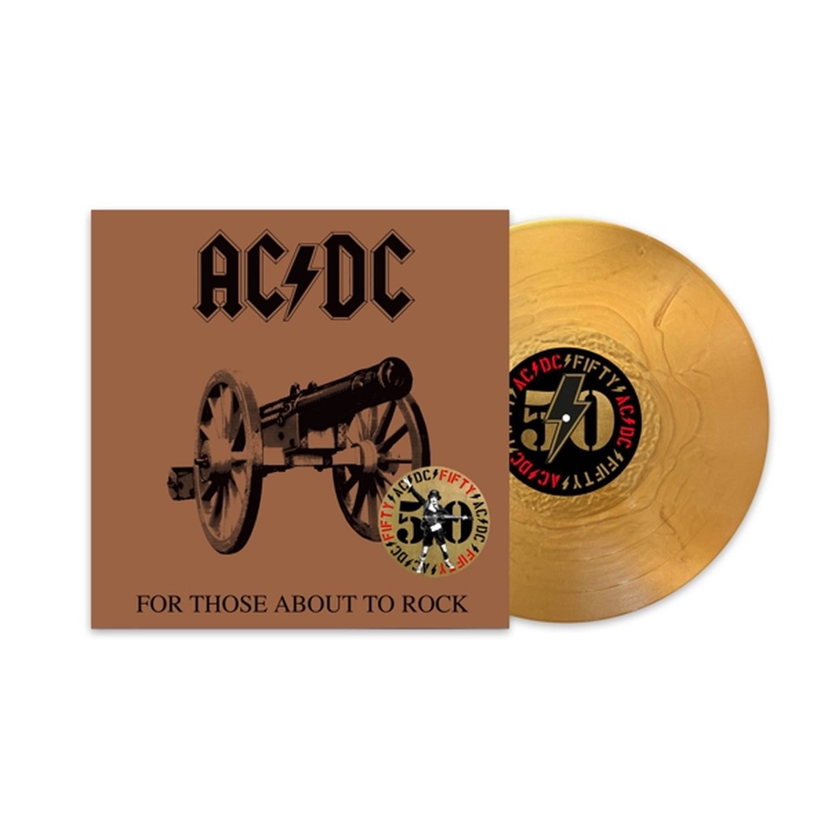 AC/DC - For Those About to Rock (50th Anniversary Gold Vinyl) | AC/DC