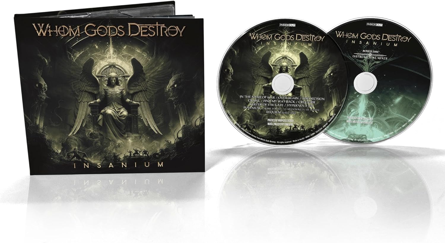 Insanium (Limited Mediabook) | Whom Gods Destroy