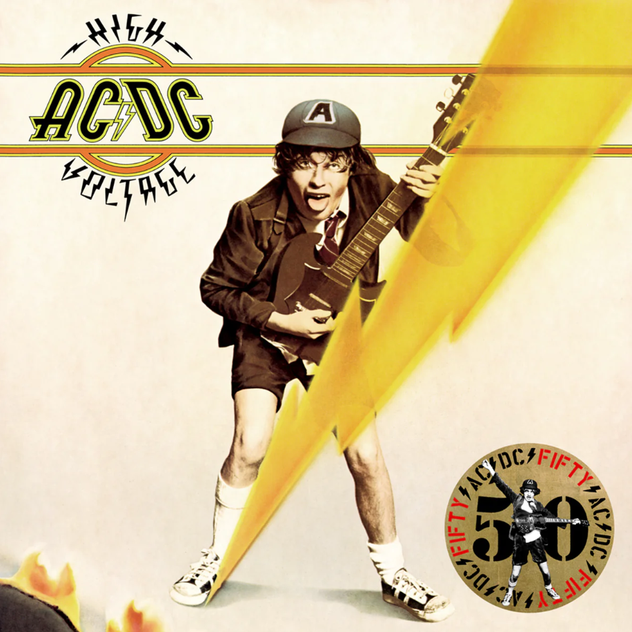 High Voltage (50th Anniversary) - Gold Nugget Vinyl | AC/DC - 1 | YEO