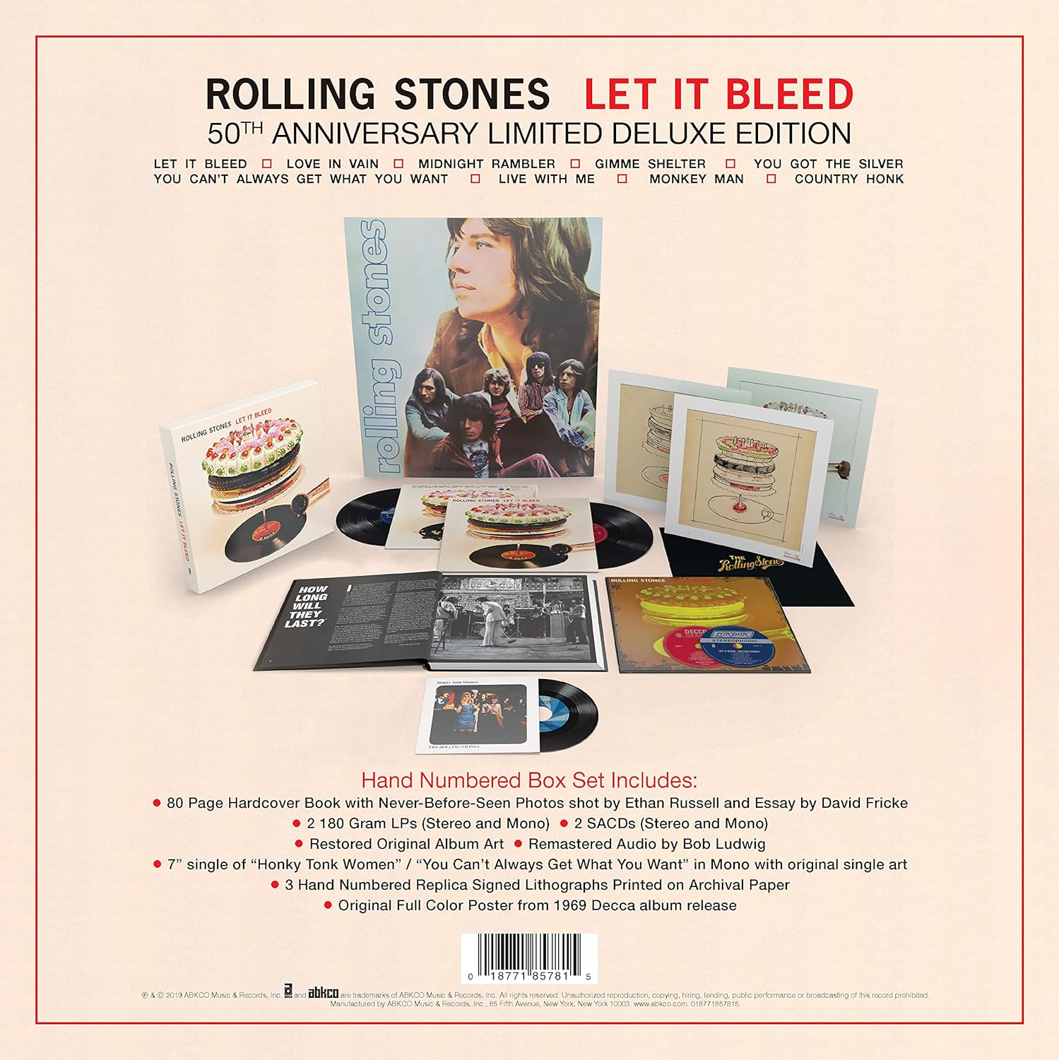 Let It Bleed (50th Anniversary Deluxe Edition, 2xVinyl+Vinyl 7